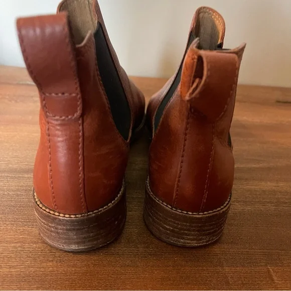 Madewell The Ainsley Chelsea Boots Leather Ankle Boot Women’s 7.5 Classic - Picture 4 of 5
